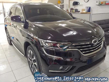 QM6 아메시스트블랙 루마 썬팅 래티튜드 블랙박스 QXD1500 시공