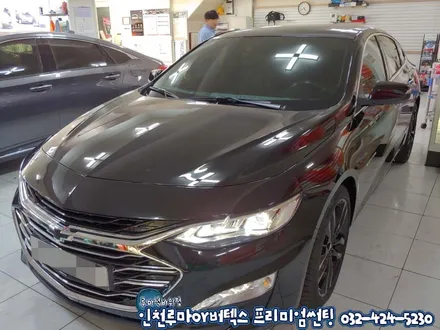 말리부 인천 신차검수 신차썬팅 루마 버텍스500 블랙메탈룩