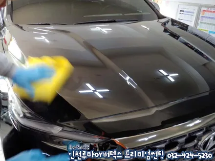 인천 신차검수 루마 버텍스 썬팅+QXD1500+유리막코팅