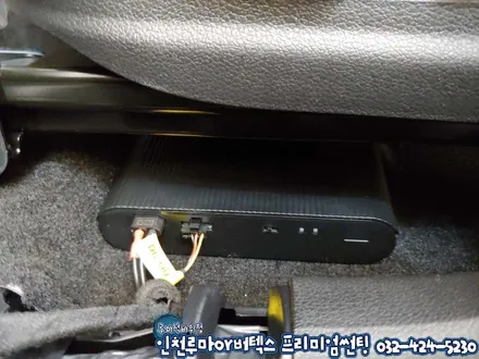 인천 신차썬팅 신차검수부터 블랙박스까지 패키지시공 싼타페TM