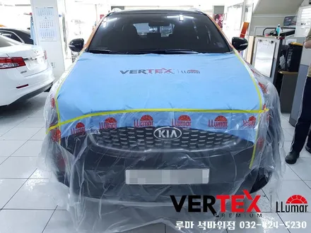 더뉴쏘렌토 버텍스700 전면썬팅재시공(루마 석바위점)