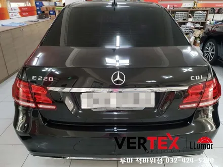 벤츠E220 쿠폰썬팅에서 루마 버텍스650으로 재시공한이유~
