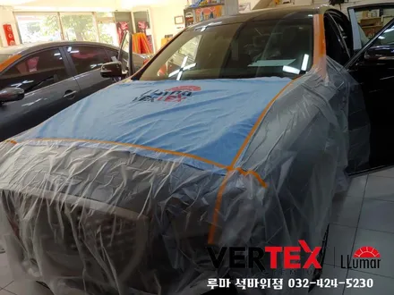 제네시스G80스포츠 루마 버텍스700 래티튜드 썬팅