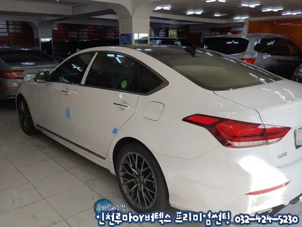 인천 신차썬팅 제네시스G80 루마 버텍스900