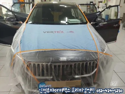 인천 K7 프리미어 플라티늄 그라파이트 루마버텍스 900 ,700 썬팅