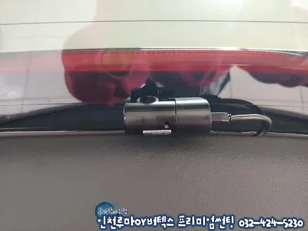 인천 신차썬팅 신차검수부터 블랙박스까지 패키지시공 싼타페TM