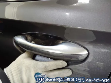 인천 신차썬팅 신차검수부터 블랙박스까지 패키지시공 싼타페TM