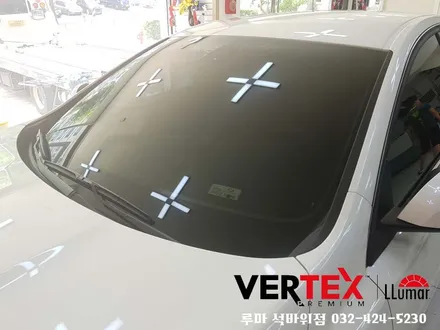 버텍스1100 초투명베이스필름으로 전면썬팅