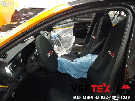 루마버텍스 700 제네시스G70 썬팅 시공