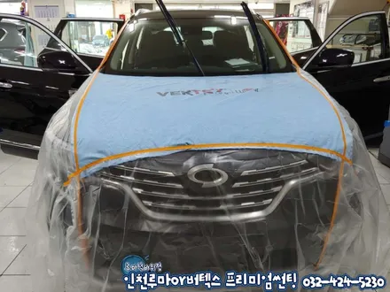 QM6 아메시스트블랙 루마 썬팅 래티튜드 블랙박스 QXD1500 시공