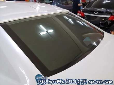 인천 렉서스IS350 반사필름에서 루마 버텍스700,500 썬팅재시공