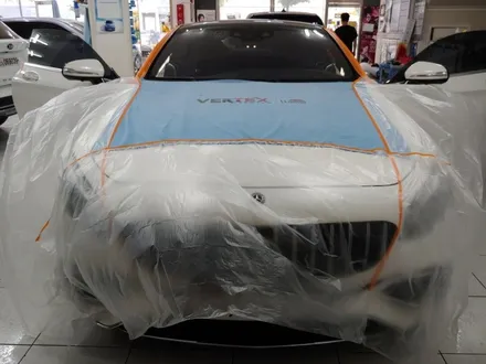 벤츠 AMG S63 썬팅 재시공 시인성좋은 루마 버텍스900 (인천)