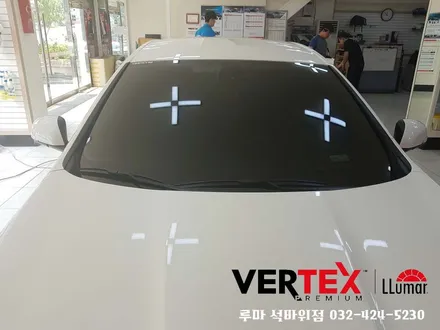 버텍스1100 초투명베이스필름으로 전면썬팅