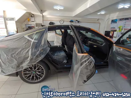 인천 루마 버텍스900 제네시스G80 신차썬팅