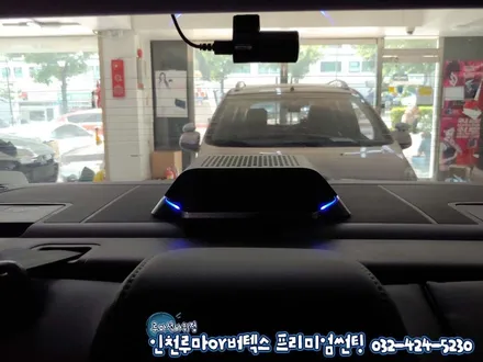 인천 차량용 공기청정기 아이퓨리엣지 혼다어코드 전방감지기 장착