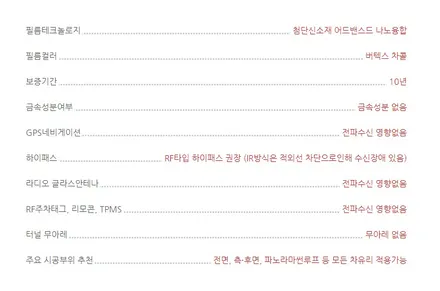 인천 유리교체 후 전면썬팅 루마 버텍스900 30% (쏘나타DM8)