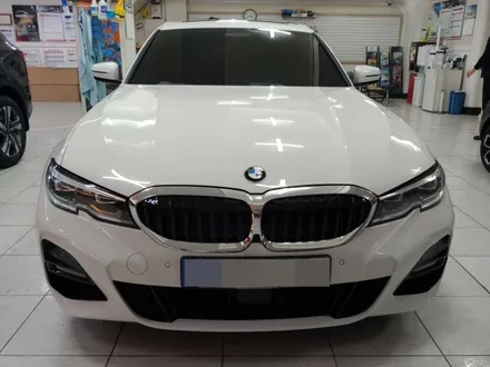 BMW 320i 루마썬팅 버텍스900 서울에서 인천까지 오셨어요