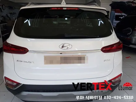 인천신차검수 및 썬팅,아이나비 퀀텀 시공 싼타페TM