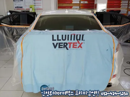 인천 렉서스IS350 반사필름에서 루마 버텍스700,500 썬팅재시공