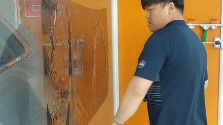 혼다 시빅 인천 루마 버텍스650 측후면 썬팅 반사필름
