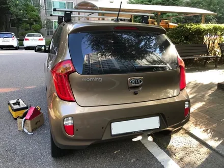 용인 수지구 상현동 올뉴모닝 T3000네비게이션 매립 출장시공 / 수원시 원천동