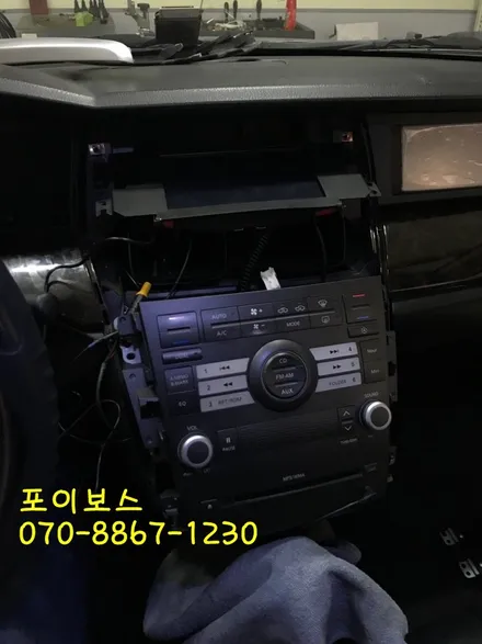 SM7 뉴아트 순정내비게이션 INS-700 탈거 후 파인드라이브 내비게이션 장착하기 / 수원시 원천동