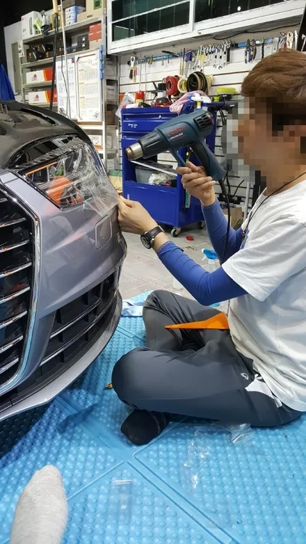 목포 아우디A7 열차단썬팅, 생활보호PPF / 전남 목포