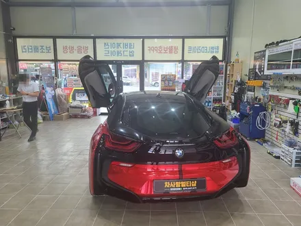 BMW I8 보조배터리,블랙박스,하이패스 시공 / 목포, 광주, 나주