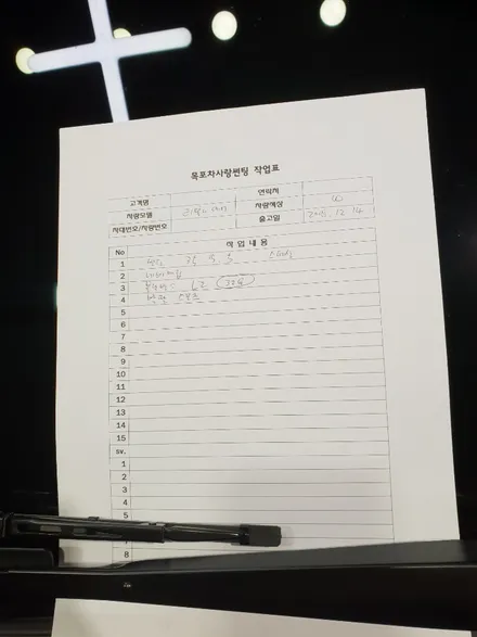 신차패키지 쌍용 티볼리에어 / 전남 목포
