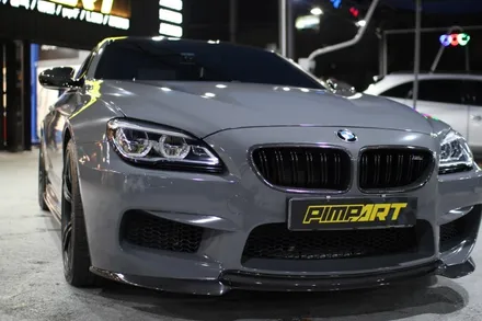 [구미 랩핑] BMW M6 다크그레이(Gloss dark gray) 전체랩핑 시공기~! / 구미시 인의동