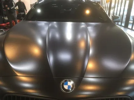 구미랩핑/BMW 5시리즈 사틴블랙 전체랩핑 시공기~! / 구미시 인의동
