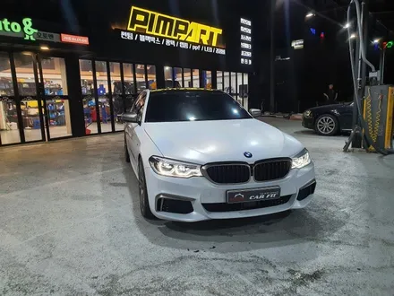 [구미랩핑]BMW M550d! 사틴 화이트고스트펄 전체랩핑으로 바꿔봤어요. / 구미시 인의동