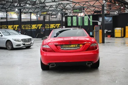 [구미 전체랩핑] [핌프아트] 벤츠 SLK 350 AMG Avery(에이버리) - 유광 카마인레드 전체랩핑 / 구미시 인의동