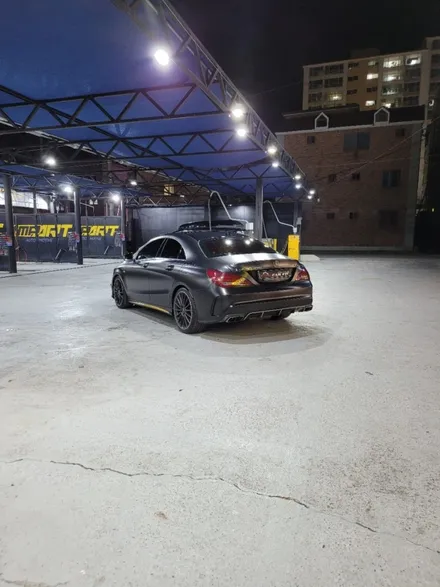 구미 랩핑 실패없는 사틴블랙!CLA45amg 전체랩핑으로 변신. / 구미시 인의동