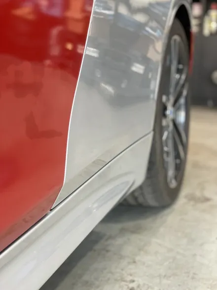 구미랩핑+BMW 430i 컨버 랩핑재시공,사고처리 / 구미시 인의동