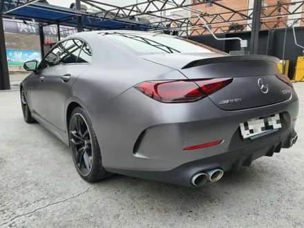 구미 전체랩핑 썬팅시공 벤츠 CLS53amg 사틴다크그레이/ 솔라가드 퀀텀. / 구미시 인의동