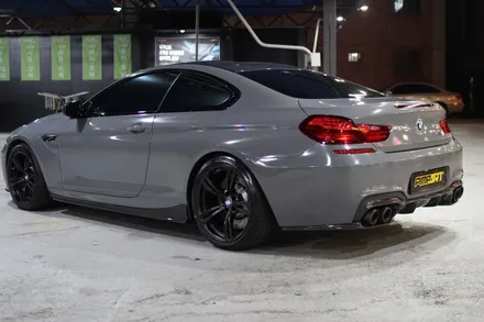 [구미 랩핑] BMW M6 다크그레이(Gloss dark gray) 전체랩핑 시공기~! / 구미시 인의동