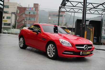 [구미 전체랩핑] [핌프아트] 벤츠 SLK 350 AMG Avery(에이버리) - 유광 카마인레드 전체랩핑 / 구미시 인의동