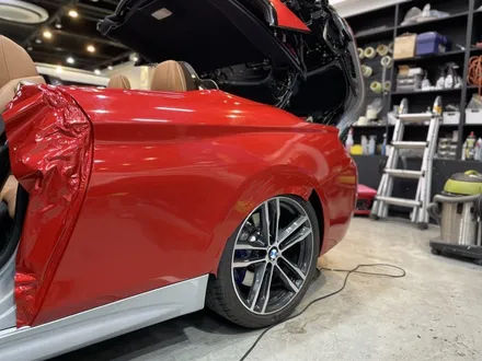 구미랩핑+BMW 430i 컨버 랩핑재시공,사고처리 / 구미시 인의동