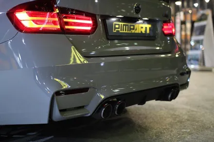 구미랩핑/시멘트랩핑/bmw320d 에이버리슈프림 락그레이 전체랩핑 시공기~! / 구미시 인의동