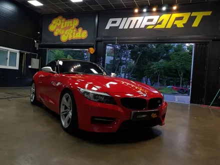 구미PPF/구미랩핑/BMW z4 정열적인 레드컬러로 전체랩핑 시공했어요! / 구미시 인의동