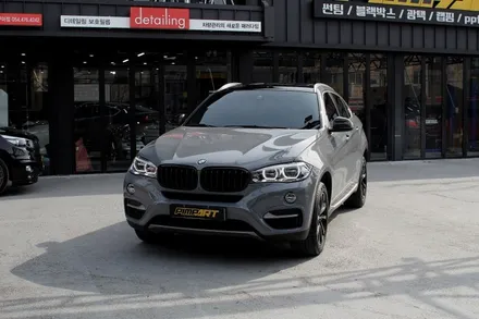 BMW X6 락그레이 구미랩핑! 매력적인 시멘트랩핑으로 드레스업~! / 구미시 인의동