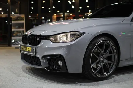 구미랩핑/시멘트랩핑/bmw320d 에이버리슈프림 락그레이 전체랩핑 시공기~! / 구미시 인의동