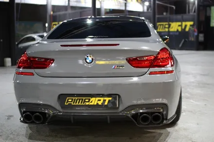 [구미 랩핑] BMW M6 다크그레이(Gloss dark gray) 전체랩핑 시공기~! / 구미시 인의동