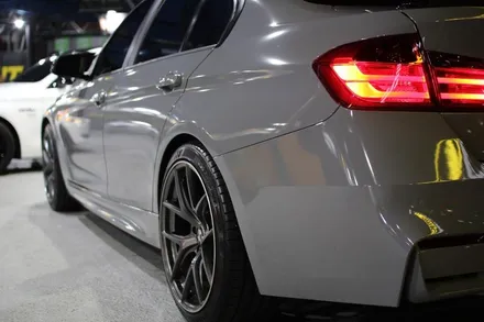 구미랩핑/시멘트랩핑/bmw320d 에이버리슈프림 락그레이 전체랩핑 시공기~! / 구미시 인의동