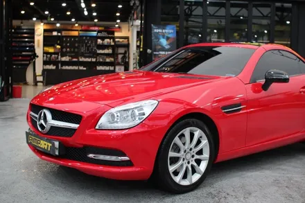 [구미 전체랩핑] [핌프아트] 벤츠 SLK 350 AMG Avery(에이버리) - 유광 카마인레드 전체랩핑 / 구미시 인의동