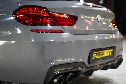 [구미 랩핑] BMW M6 다크그레이(Gloss dark gray) 전체랩핑 시공기~! / 구미시 인의동