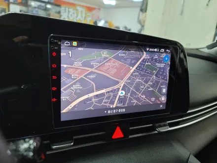 아반떼 CN7 하이브리드 9인치 안드로이드 올인원 네비게이션 장착 [울산 패스트카]