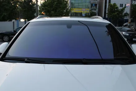 포르쉐 카이엔 켈란 카멜레온 컬러썬팅 시공.