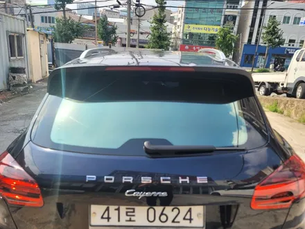 울산썬팅, 수입차 포르쉐 뉴카이엔 958 후기형 반반사 필름 시공